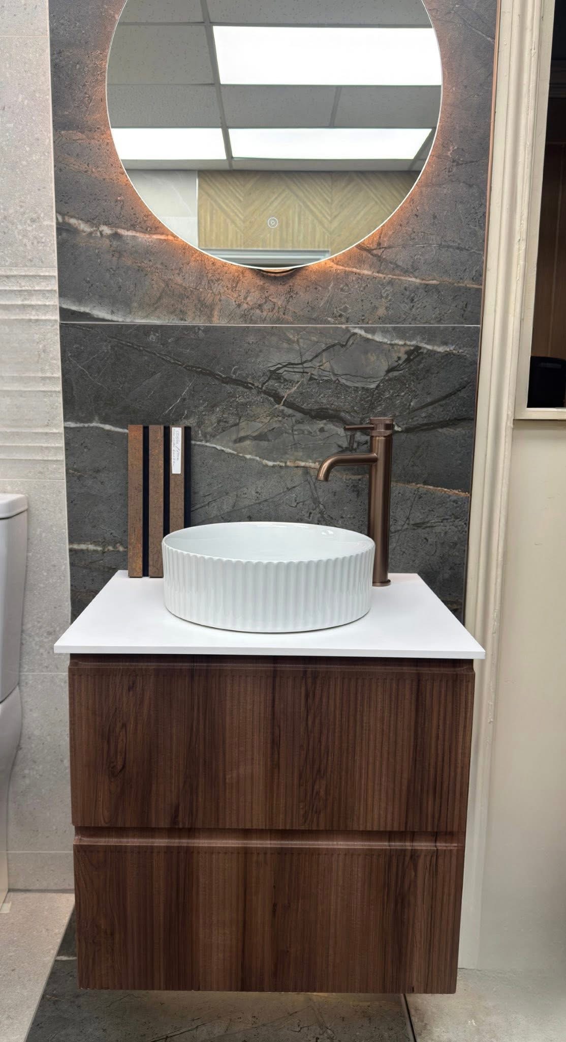 600mm wall mounted unit - £650